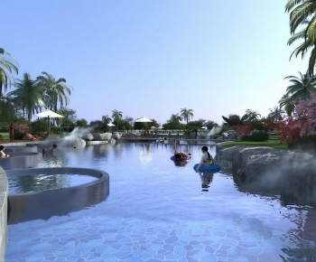 Southeast Asian Style Swimming Pool-ID:155755042