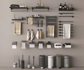 Modern Bathroom Rack-ID:595465905