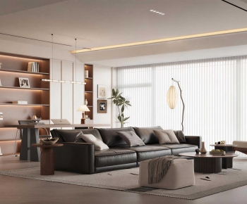 Modern A Living Room-ID:378060108