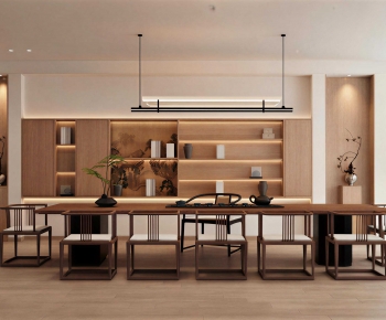 New Chinese Style Tea House-ID:690050149