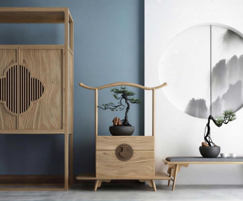 New Chinese Style Decorative Cabinet-ID:550971986