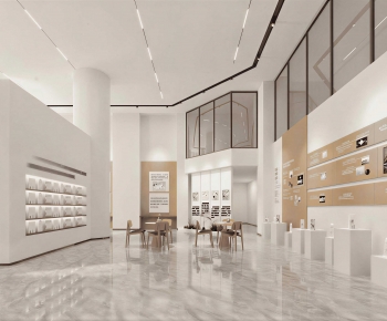 Modern Office Reception Desk-ID:341387035