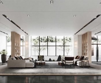 New Chinese Style Lobby Hall-ID:273474934