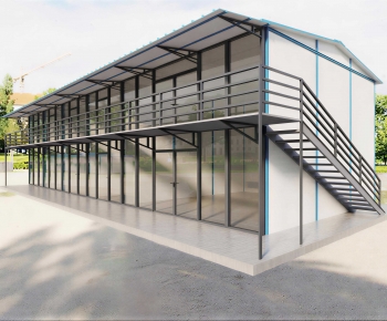 Modern Building Appearance-ID:335603955