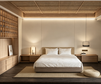 Japanese Style Bedroom-ID:601512913
