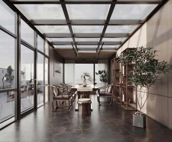 New Chinese Style Tea House-ID:507599128