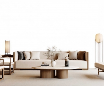 New Chinese Style Sofa Combination-ID:506608962