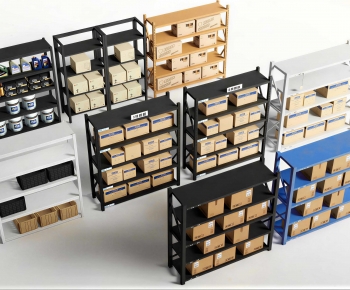 Modern Supermarket Shelf-ID:527175909