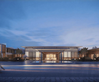 Modern Appearance Of Commercial Building-ID:818703893