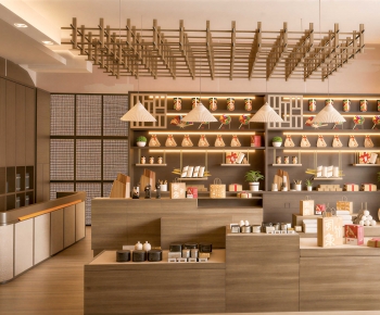 New Chinese Style Retail Stores-ID:772243982