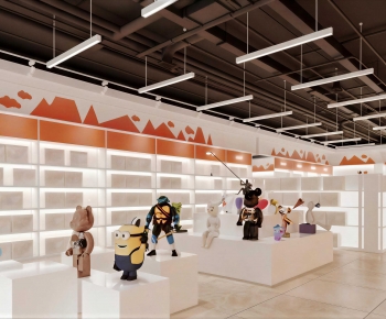 Industrial Style Exhibition Hall-ID:686722048
