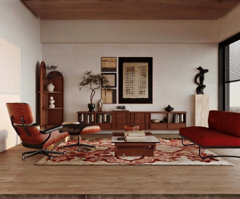 Modern A Living Room-ID:133416891
