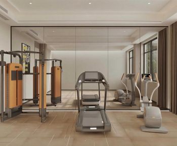 Modern Home Fitness Room-ID:727304945