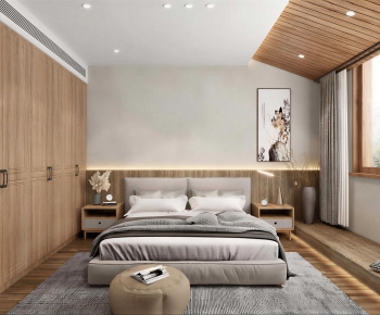 New Chinese Style Bedroom-ID:472342977