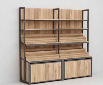 Industrial Style Supermarket Shelf-ID:986958983