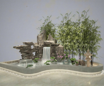 New Chinese Style Rockery Waterscape-ID:778542047