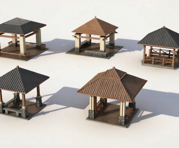 New Chinese Style Building Component-ID:611240914