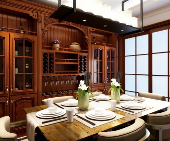 American Style Dining Room-ID:426456939