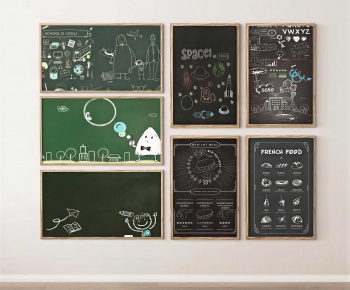 Modern Blackboard/whiteboard-ID:338442092