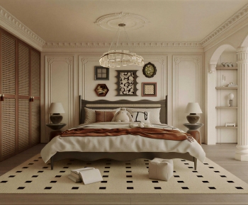 French Style Bedroom-ID:209429378