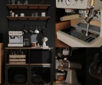Modern Kitchen Electric Coffee Machine-ID:115915065