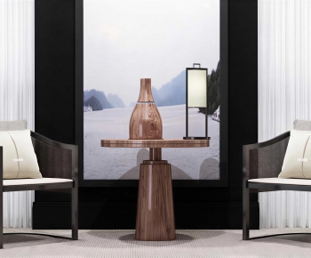 New Chinese Style Lounge Chair-ID:184017907