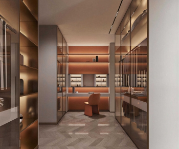 Modern Clothes Storage Area-ID:650130038