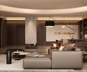 Modern A Living Room-ID:396527051