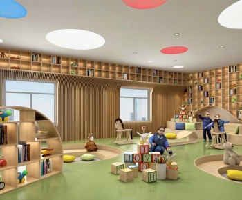 Modern Children's Playroom-ID:866339923