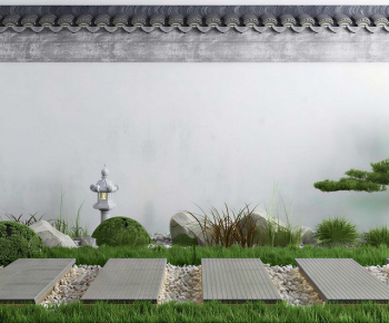 New Chinese Style Courtyard/landscape-ID:837938075
