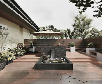 New Chinese Style Courtyard/landscape-ID:579962971