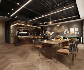 Industrial Style Cafe-ID:454963928