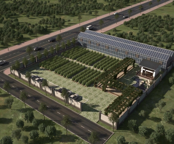 Modern Architectural Bird's-eye View Planning-ID:101680815