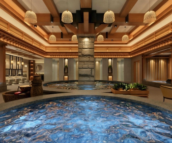 New Chinese Style Bath Center-ID:563134911