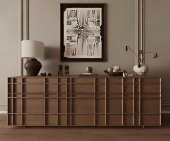 Wabi-sabi Style Side Cabinet-ID:885277032
