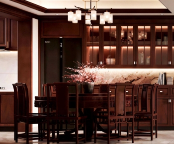New Chinese Style Dining Room-ID:859230046