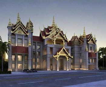European Style Building Appearance-ID:547804121