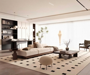 Modern A Living Room-ID:191926961