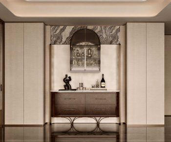 New Chinese Style Hallway-ID:350649477