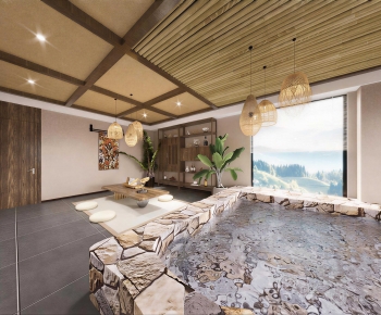 New Chinese Style Tea House-ID:115878115