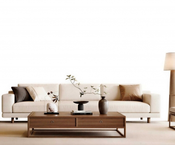 New Chinese Style Sofa Combination-ID:722714905