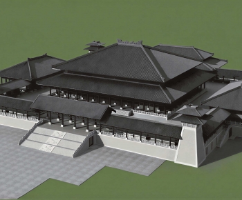 Chinese Style Ancient Architectural Buildings-ID:512759739