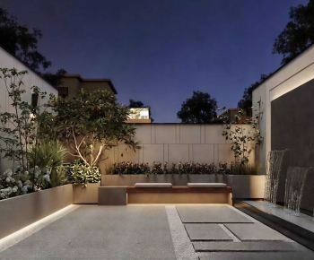 New Chinese Style Courtyard/landscape-ID:522193914