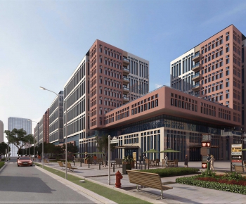 Modern Commercial Street-ID:689830846