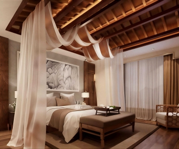 New Chinese Style Bedroom-ID:404773953