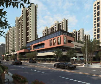 Modern Commercial Street-ID:549422984