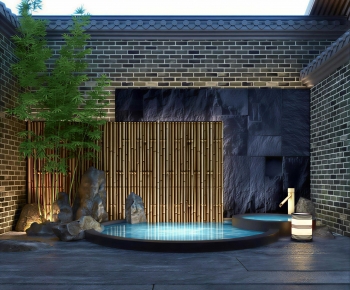 New Chinese Style Courtyard/landscape-ID:839688061