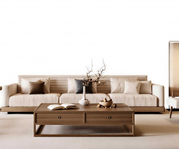 New Chinese Style Sofa Combination-ID:343163971