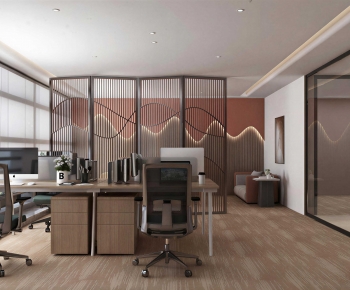 New Chinese Style Staff Area-ID:298390429