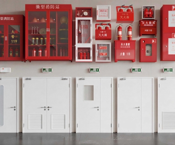 Modern Fire Door-ID:950465925